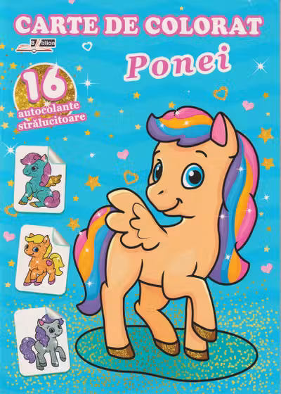 Ponei - Carte de colorat