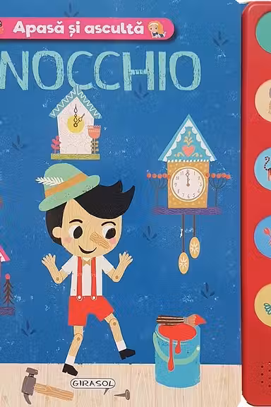 Apasa si asculta povestea - Pinocchio