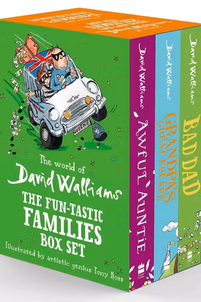 The World of David Walliams: Fun-Tastic Families Box Set: A brand new box set of funny stories from No. 1 bestselling author David Walliams