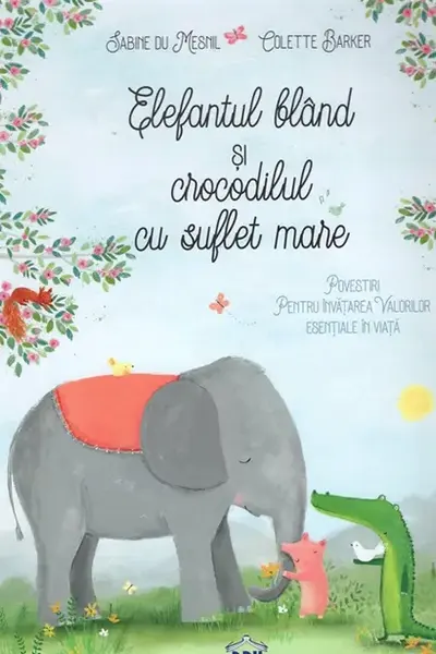 Elefantul bland si crocodilul cu suflet mare