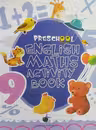 Preschool English Maths Activity Book - MATEMATICA