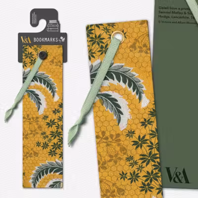 V&A Bookmarks: Leaves on honeycomb