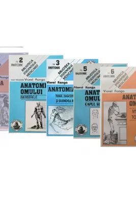 Pachet Anatomia omului - Contine 5 volume, autor Viorel Ranga