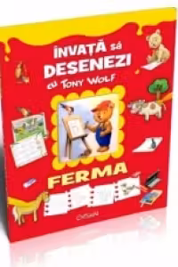 Invata sa desenezi cu Tony Wolf - Ferma