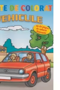 Carte de colorat - vehicule