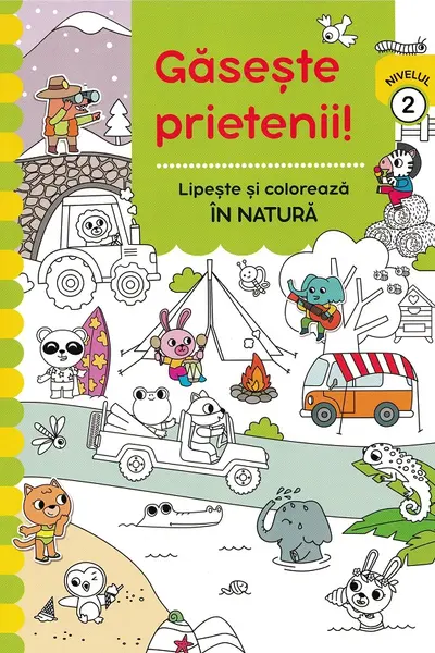 Lipeste si coloreaza in natura