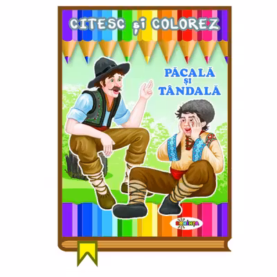 Citesc si colorez - Pacala si Tandala