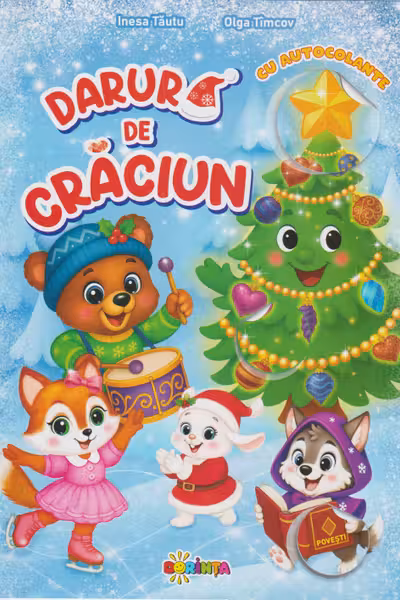 Daruri de Craciun : cu autocolante