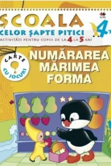 SCSP Numararea Marimea Forma 4-5 ani 4+