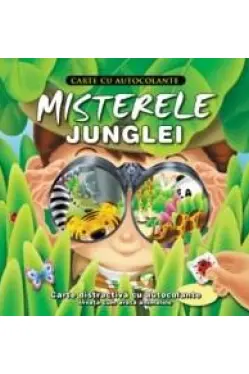 Misterele junglei Carte cu autocolante