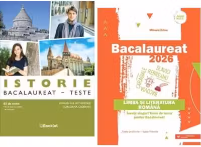 Pachet Bacalaureat 2026 Limba si literatura romana si Istorie 65 teste - Mihaela Dobos, Adrian Ilie Aichimoaie