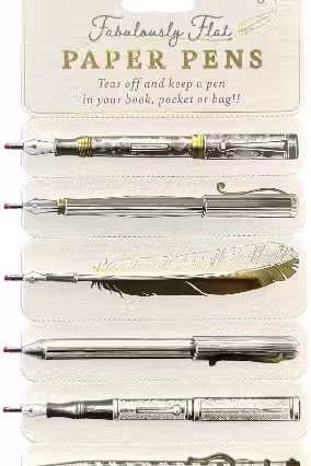 Fabulously Flat Paper Pens