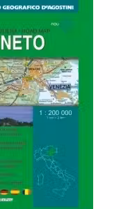 Harta rutiera Venezia (Scara 1:200.000)