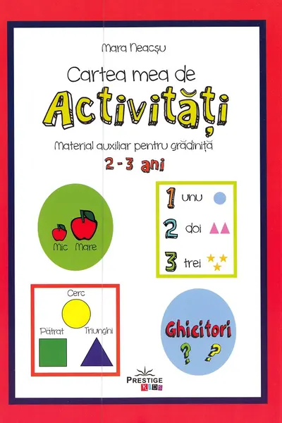 Cartea mea de activități 2-3 ani