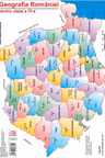 Harta geografiei României - Clasa 4