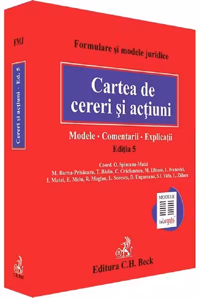 Cartea de cereri și acțiuni. Modele. Comentarii. Explicații Ed. 5