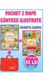 Pachet 2 mape Cantece ilustrate