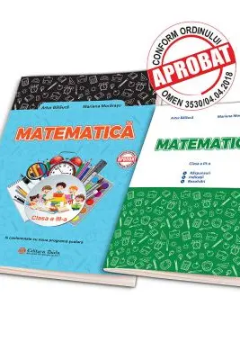 Matematica clasa a 3-a + Brosura. Raspunsuri. Indicatii. Rezolvari - Artur Balauca