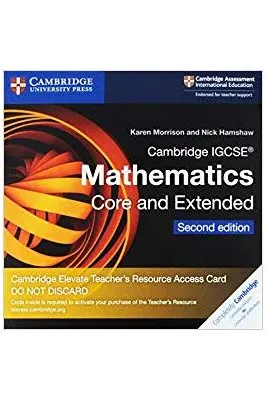 Cambridge IGCSE® Mathematics Core and Extended Cambridge Elevate Teacher's Resource Access Card - Karen Morrison, Nick Hamshaw