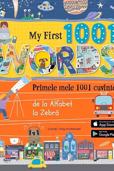Primele mele 1001 cuvinte + aplicatie