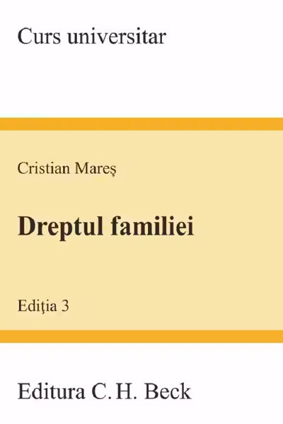 Dreptul familiei. Editia 4