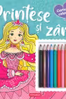 Printese si zane - Carte de colorat