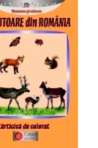 Vietuitoare din Romania-Carticica de colorat
