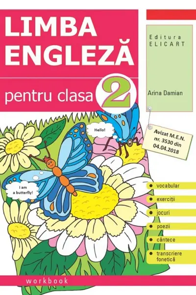 Limba engleză pentru clasa a II-a