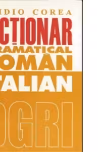 Dictionar gramatical roman-italian