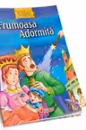 Frumoasa Adormita - Carte de colorat + poveste (Colectia Povesti clasice de colorat, format A4)