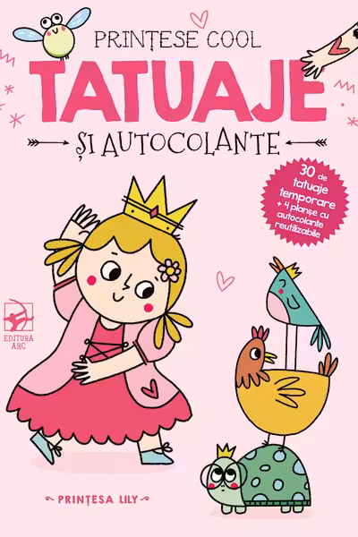 Printesa Lily - Tatuaje si autocolante