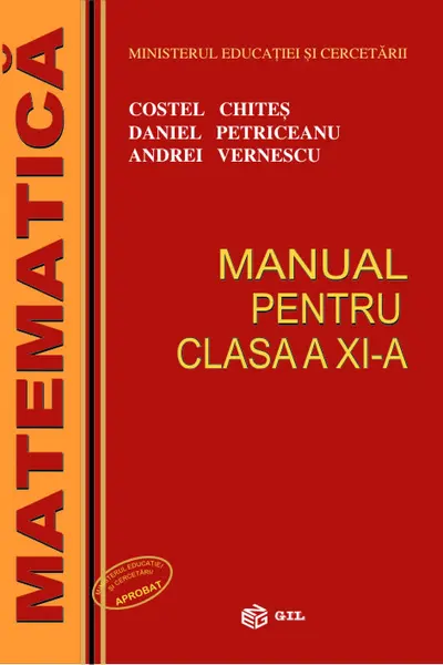 Matematică M1 - Clasa 11 - Manual