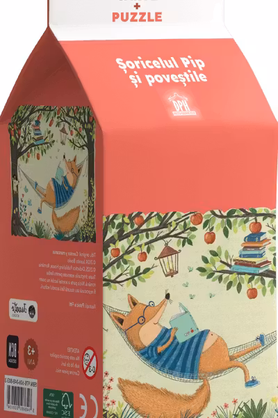 Soricelul Pip si povestile. Carte + puzzle
