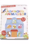 Desenez si colorez Alfabetul animalelor 3-4 ani