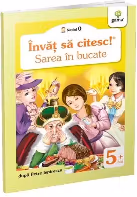 Invat sa citesc! Nivelul 0. Sarea in bucate