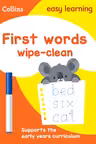 Collins Easy Learning: First Words Wipe-Clean Activity Book (Ages 3-5)