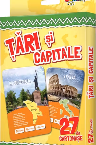 27 de cartonase. Tari si capitale