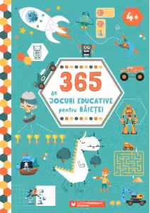 365 de jocuri educative pentru baietei 4+