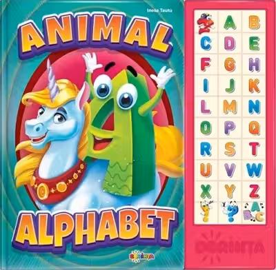 Carte cu sunete. Animal Alphabet