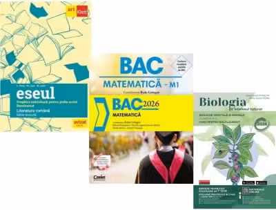 Pachet Bacalaureat 2026. Eseul. Pregatire individuala pentru proba scrisa, Matematica si Biologia pe intelesul tuturor clasele 9-10 - Liliana Paicu, Radu Gologan, Maria Ioana Cazan