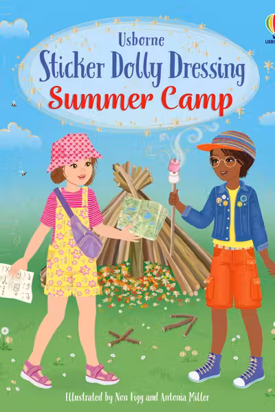 Sticker Dolly Dressing Summer Camp