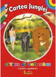 Citim si coloram Cartea Junglei