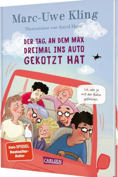 Der Tag, an dem Max dreimal ins Auto gekotzt hat