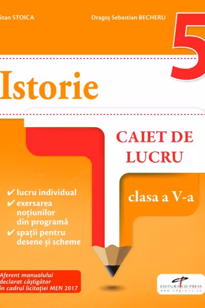 Istorie - Clasa 5 - Caiet de lucru