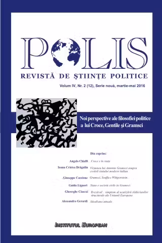 Polis vol.4 nr.2(12) Serie nouă martie-mai 2016 Revista de științe politice