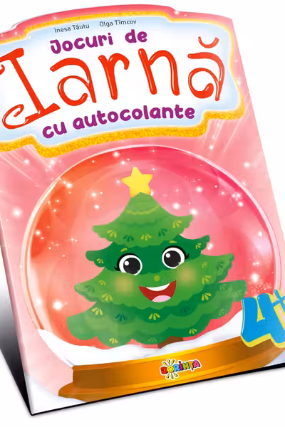 Jocuri de Iarna. Cu autocolante 4+