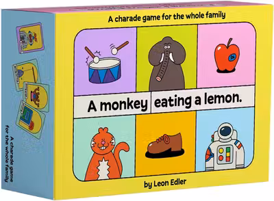 A Monkey Eating a Lemon