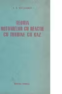 Teoria motoarelor cu reactie cu turbine cu gaz