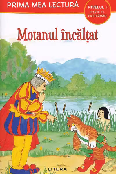 Prima mea lectura. MOTANUL INCALTAT. Carte cu pictograme (nivelul 1)