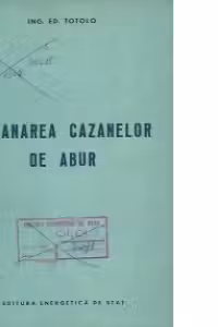 Ecranarea cazanelor de abur